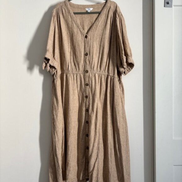 Time and Tru Tan Midi Dress - Picture 3 of 7
